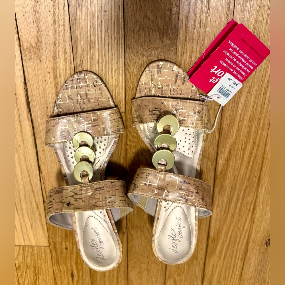 Dexflex Comfort Wedge Heels Slip On